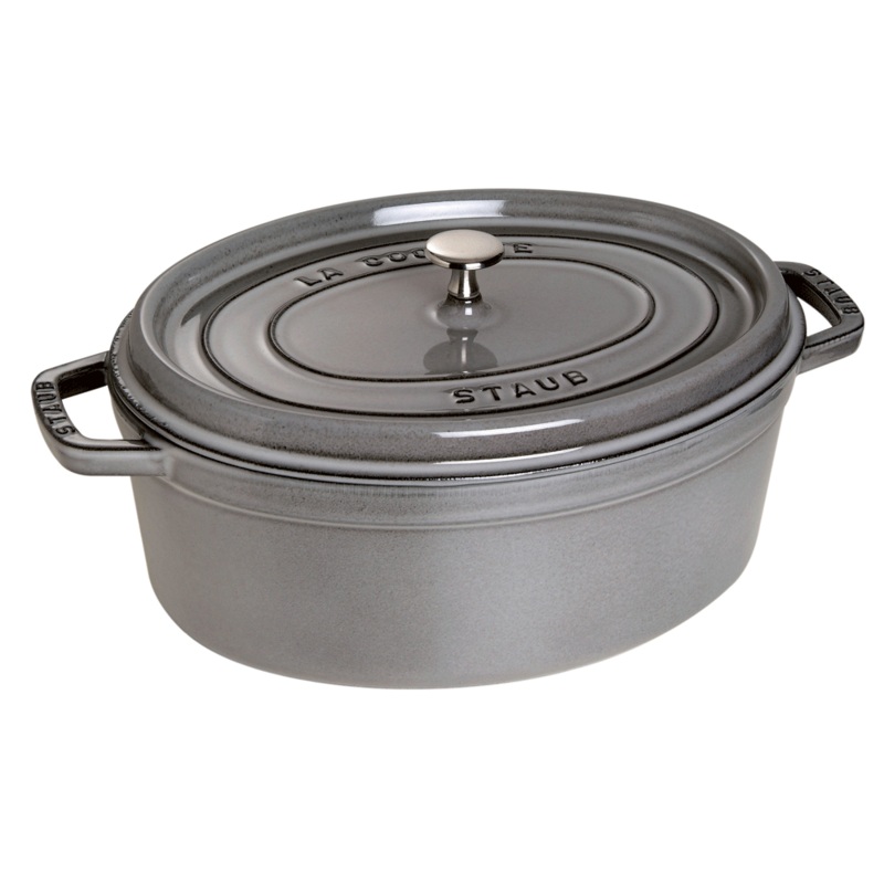 Dutch Oven Oval, 1 QT, Graphite