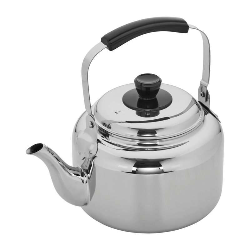 Resto 6.25 QT Tea Kettle, 18/10 SS