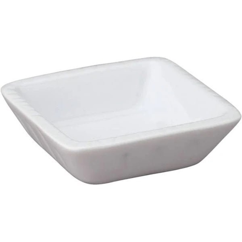 Soy Square Dish, White