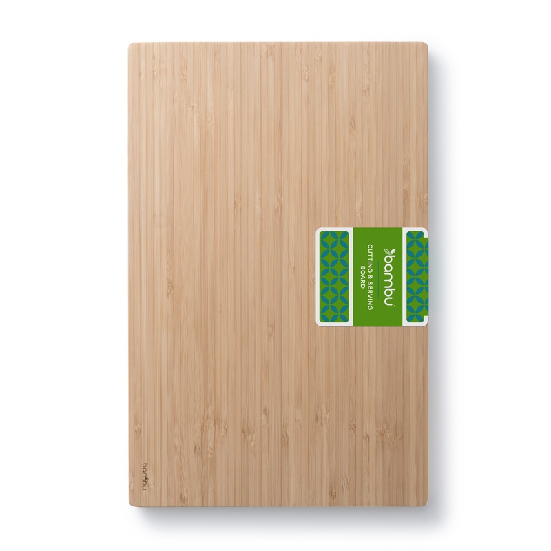 Undercut Bamboo Cutting and Serving Board: L