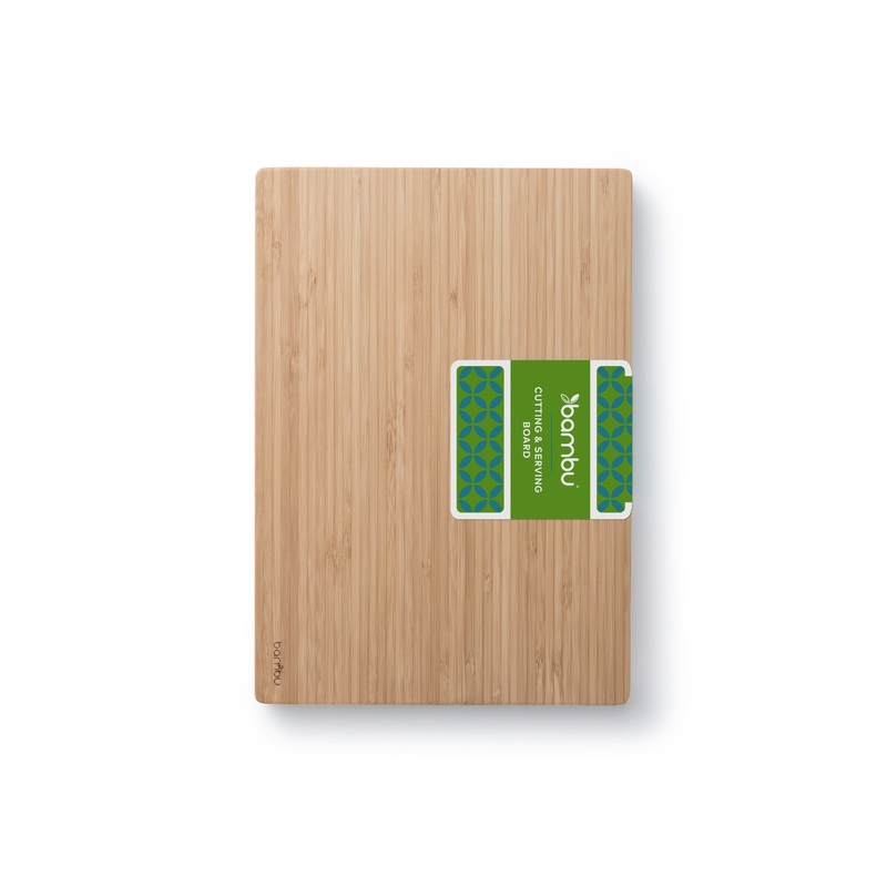 Undercut Bamboo Cutting and Serving Board: M