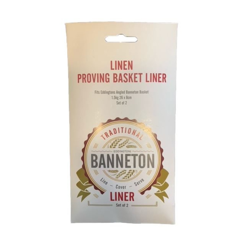 Angled Proofing Basket Liner 2/ST 26x8cm