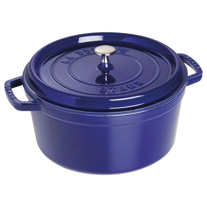 Dutch Oven Round 7 QT Dark Blue