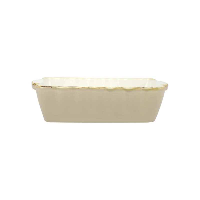 Italian Baker, Cappuccino Rectangular Baker, Small