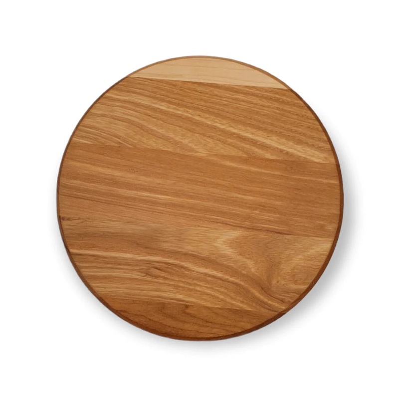 Solid Wood Round Trivet - 8"
