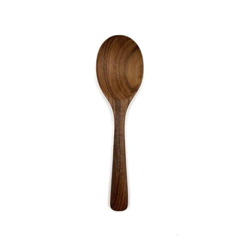 10" Walnut Serving Spoon