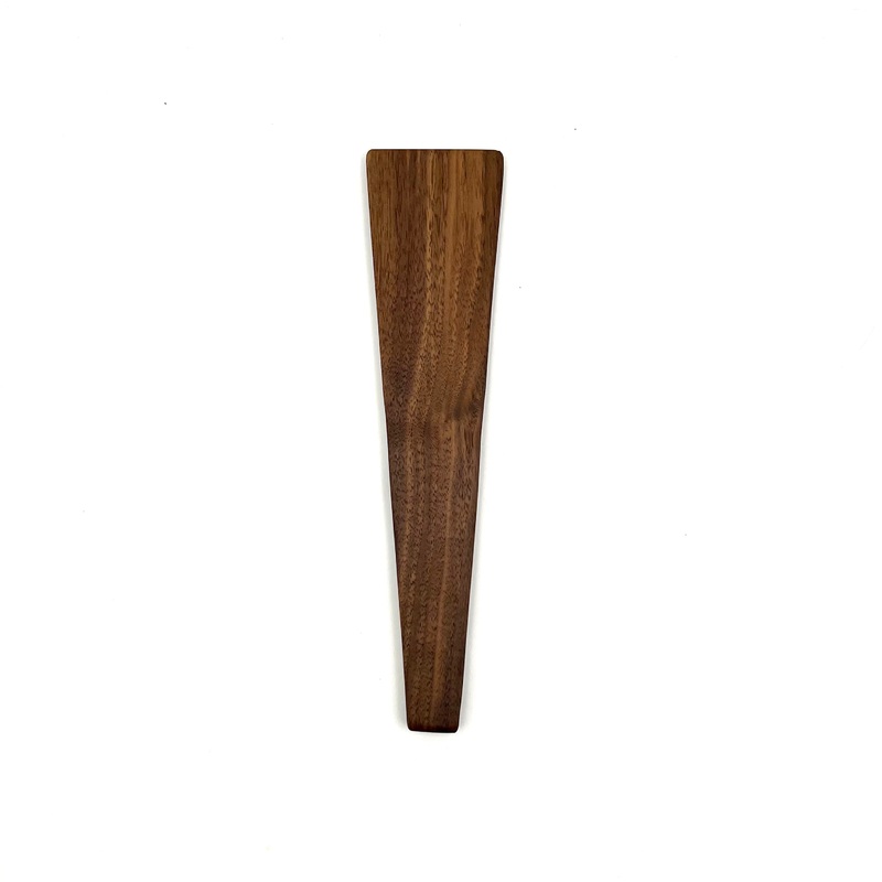 10" Walnut Wooden Scraper Spatula