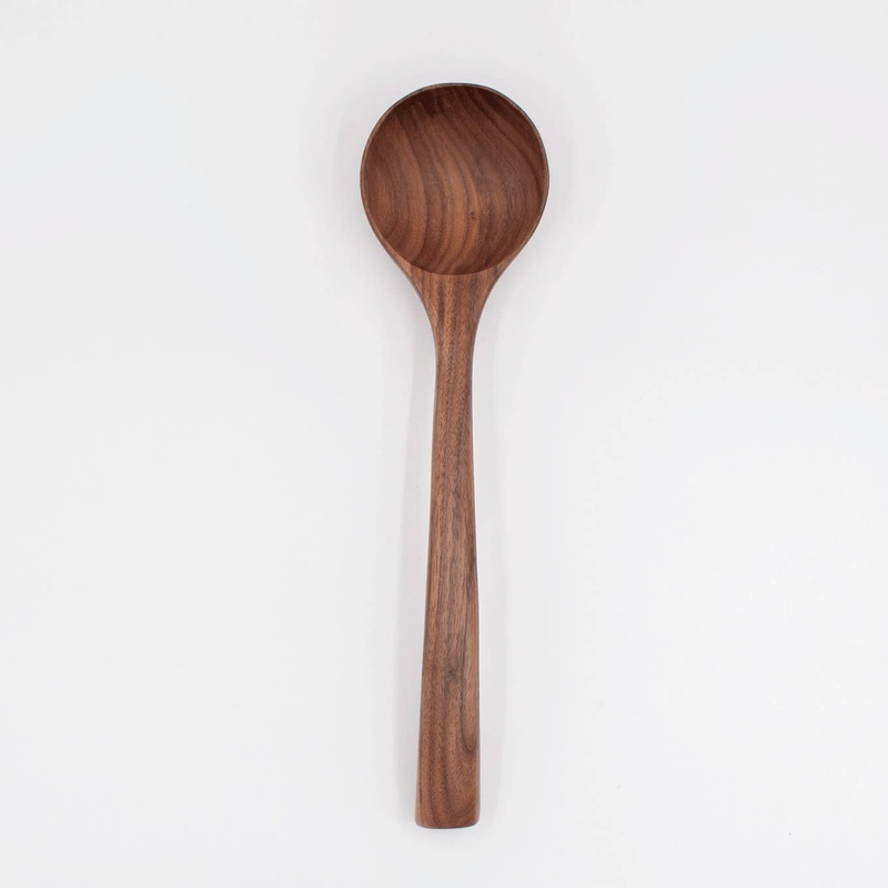 13" Walnut Wood Ladle