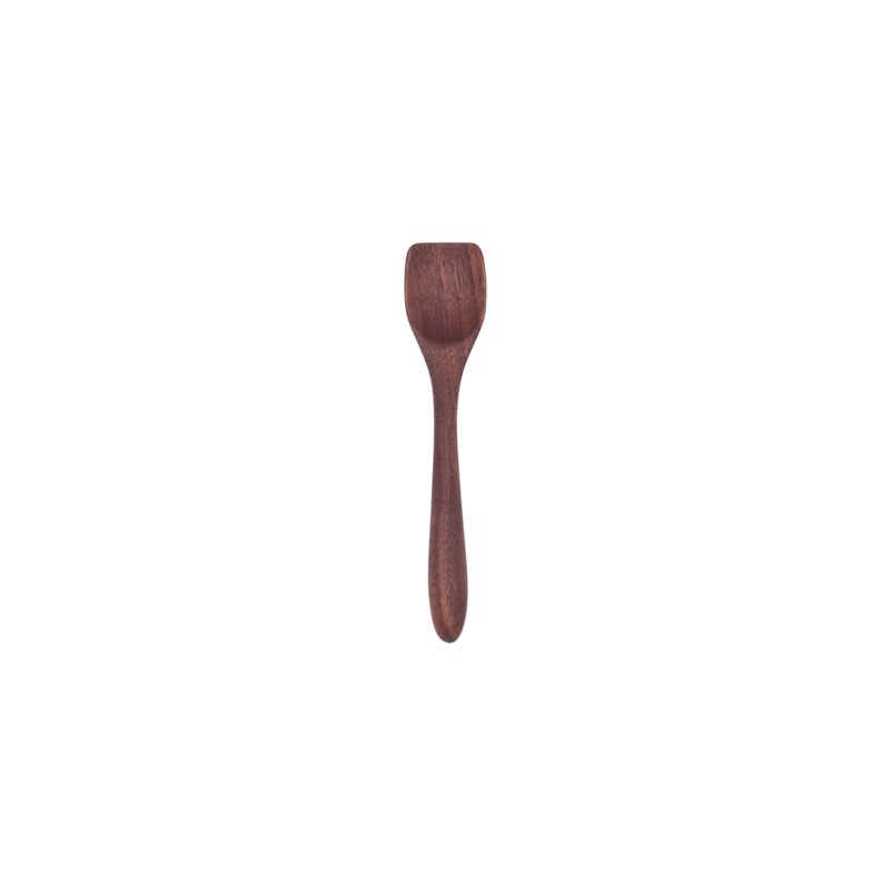 6 Walnut Wood Flathead Spoon