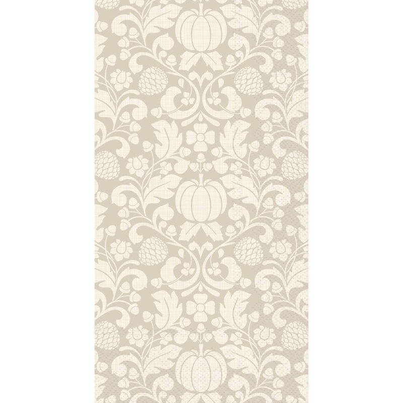 Francis Cream Fall Paper Guest Towels, pkg/16