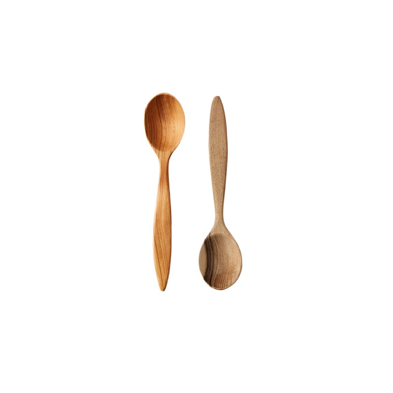 Fruitwood Serving Spoon