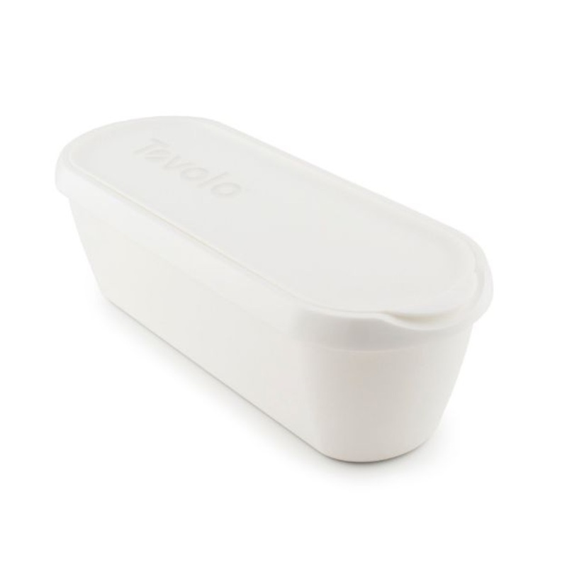 Glide-A-Scoop Ice Cream Tub - 2.5 Qt, White