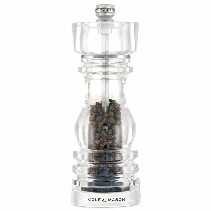London Acrylic Pepper Mill, 5"