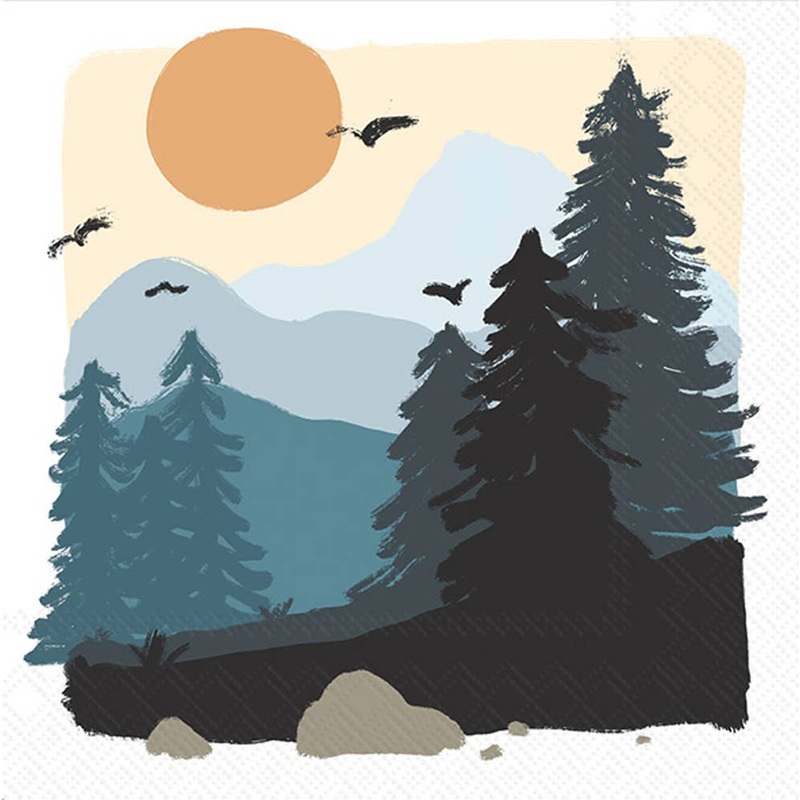 Nature Paper Cocktail Napkins pkg/20