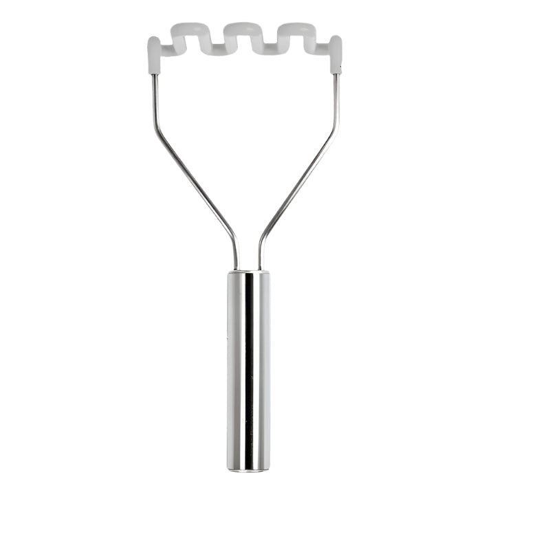 Silicone Potato Masher, Gray