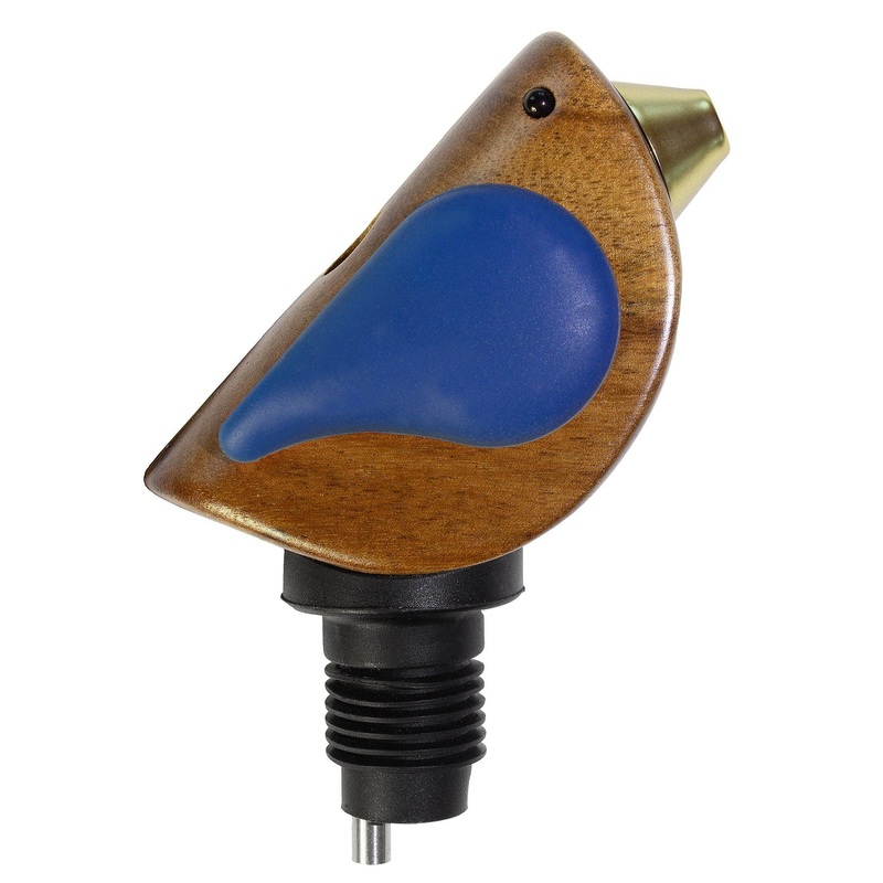 Songbird Specialties Wine Bottle Pourer, Blue