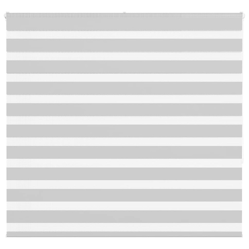 Store zbre gris clair largeur du tissu 160,9 cm polyester